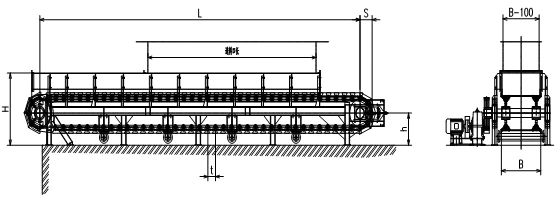 apron conveyor for metallurgy apron conveyor for metallurgy